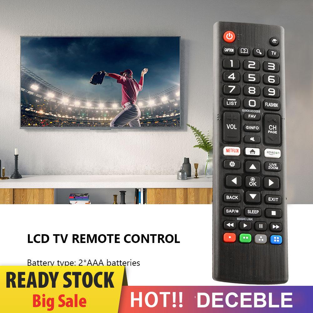 deceble Remote Control for LG AKB75095307/AKB75095308/AKB75095303 Smart TV English