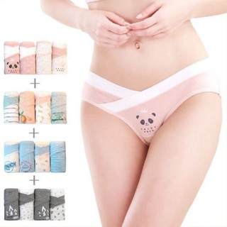 [ TÚI ZIP 4 ] QUẦN LÓT BÀ BẦU CẠP CHÉO CAO CẤP