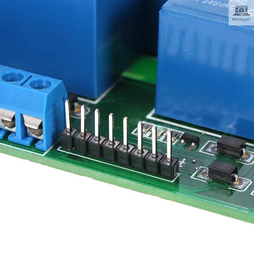 Mô-đun rơ-le DC 12V 30A 4 kênh ghép nối mạch điều khiển chất lượng