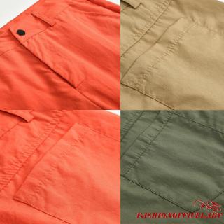Quần jogger kiểu cargo quân đội dáng dài cho nữ