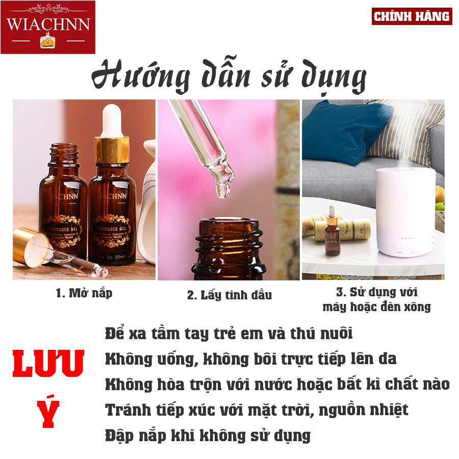 Tinh Dầu Thiên Nhiên Nguyên Chất Xông Phòng SWEET HOME 20ml thơm phòng,khử mùi hôi ẩm mốc sử dụng với máy xông