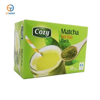 Cozy matcha trà sữa 3 in 1 306g