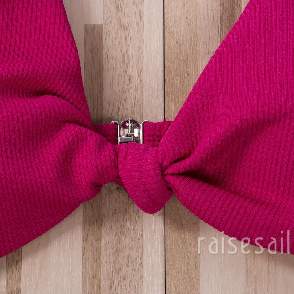 Bộ bikini hai mảnh màu trơn quyến rũ cho nữ | BigBuy360 - bigbuy360.vn