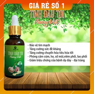 [SP CHẤT LƯỢNG CAO] Tinh dầu tỏi Hương Việt lọ 30ml