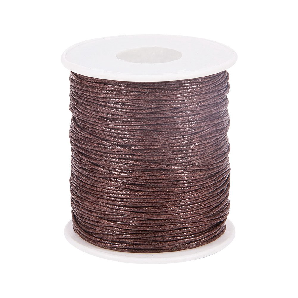 Cuộn chỉ cotton phủ sáp kích cỡ 1mm 100yards/cuộn