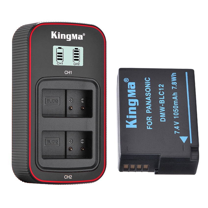 Pin sạc Kingma Ver 3 cho Panasonic DMW-BLC12