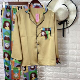 Bộ pijama satin cao cấp