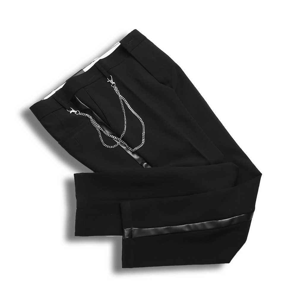 Quần âu nam phối da móc xích - BENTINO | BigBuy360 - bigbuy360.vn