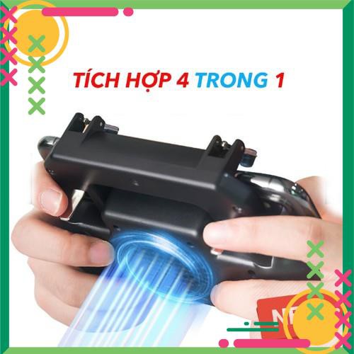 [HOT] TAY CẦM CHƠI GAME PUPB KIÊM SẠC DP 4000MAH, CÓ ĐẾ TẢN NHIỆT( W10) ^