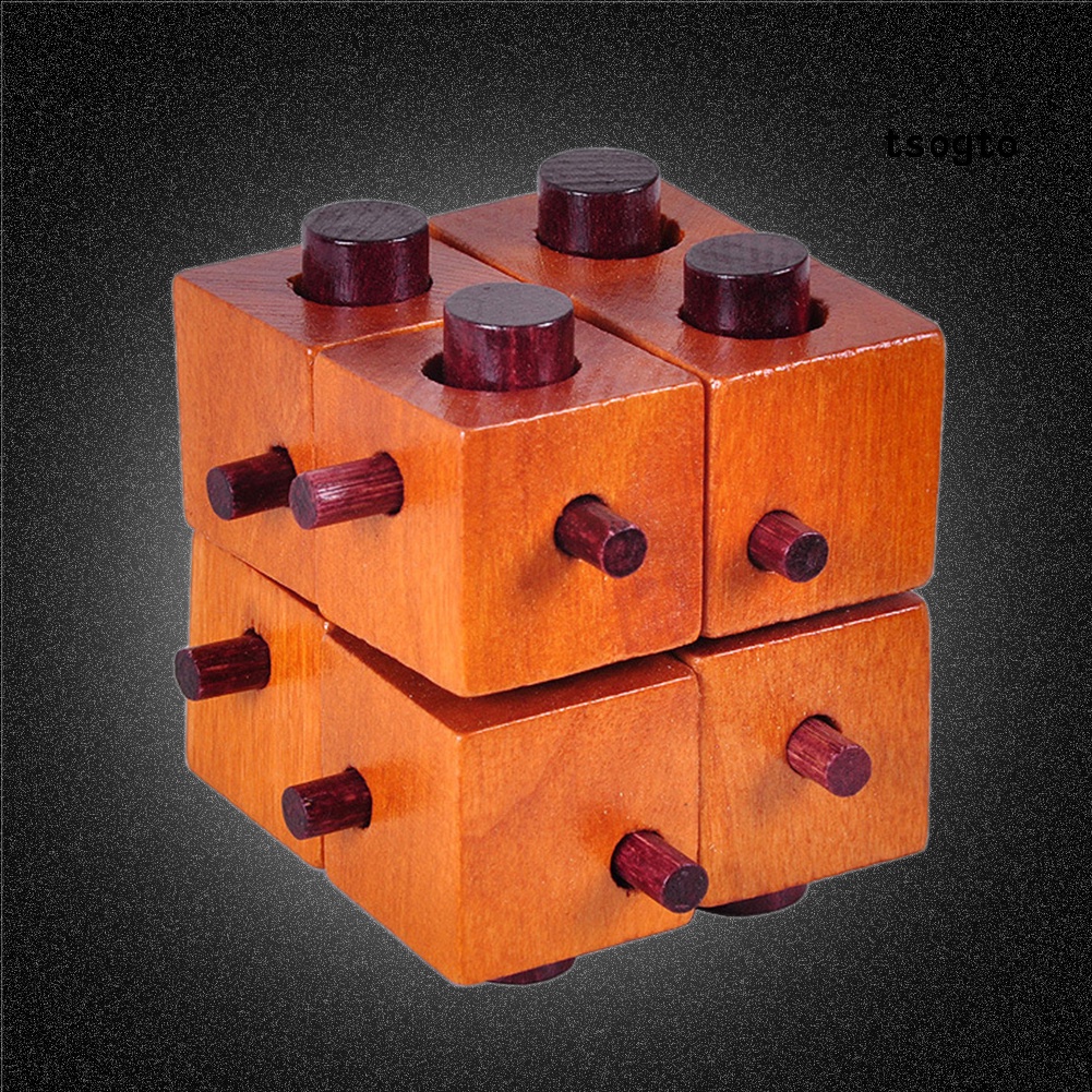 Khối Gỗ Đồ Chơi Giải Đố Thú Vị