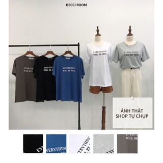 ( Ảnh Thật ) Áo Phông Everything Freesize Siêu rẻ Chất lương