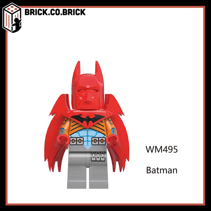 WM6027 - Đồ chơi lắp ráp minifigures và lego phiên bản siêu anh hùng super heroes Marvels DC Avengers Người Dơi Bat Man