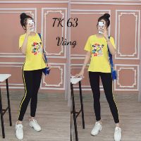 Đồ bộ mặc nhà TK 63 SIZE 45-75kg cotton