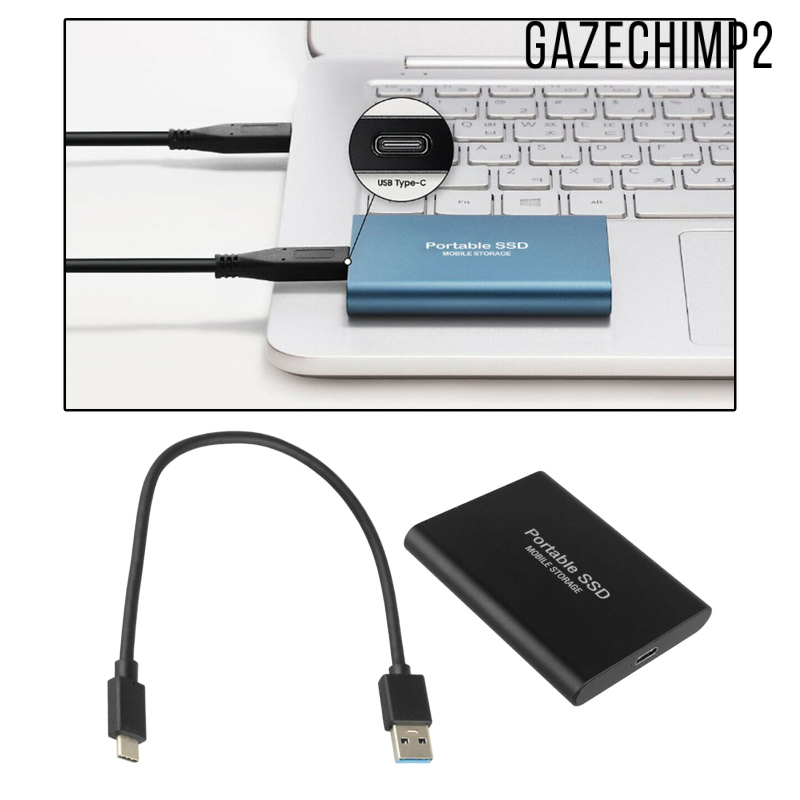 [GAZECHIMP2]Metal 2.5\" USB 3.1 Gen-1 SSD External Storage Up to 1050 MB/s