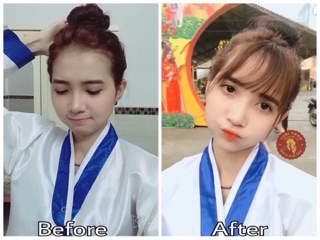 [ẢNH THẬT] Mái thưa tóc thật 100% có râu siêu cấp Yuritran (bổ sung bảng màu mới)