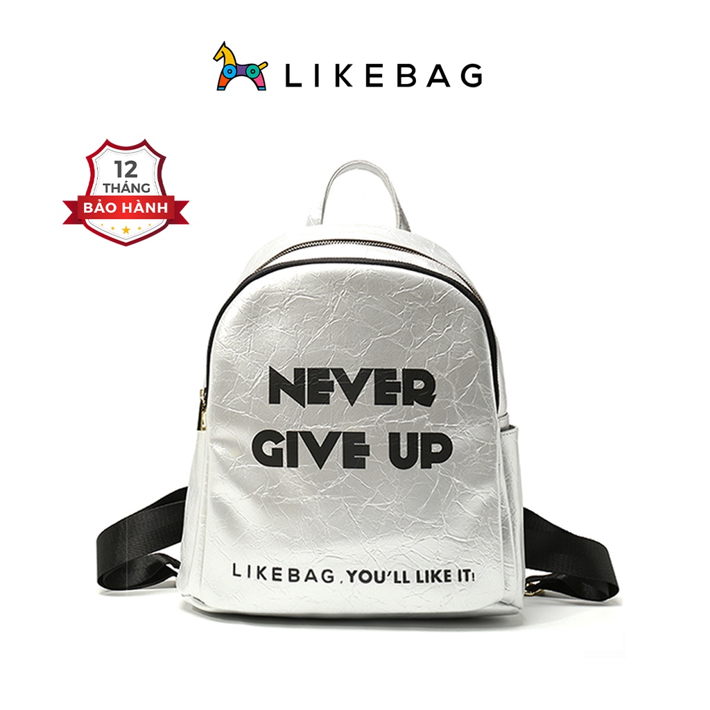 Balo bạc nam nữ cá tính LIKEBAG đựng vừa laptop 175022298 - LIBAGI
