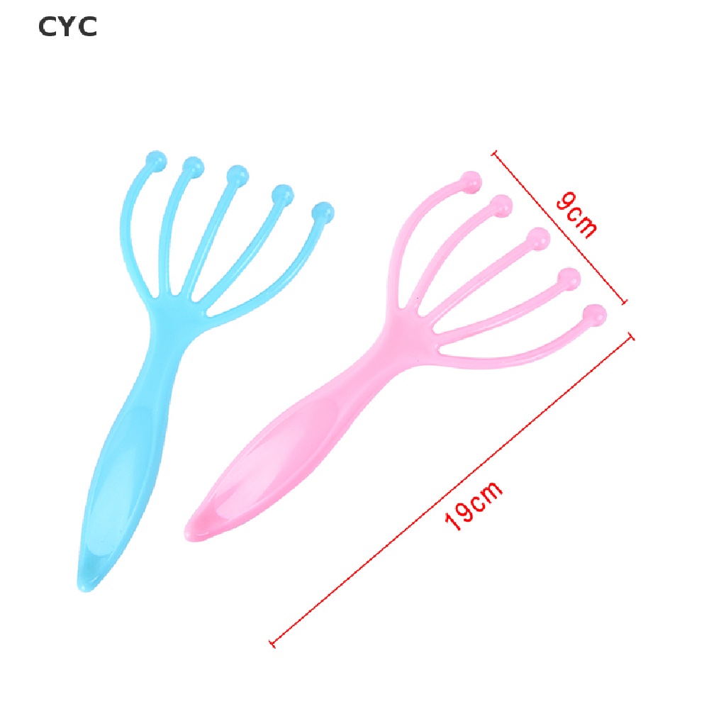 CYC Scalp massager Steel Ball Head Massage Relaxation Five Finger Massager for head CY