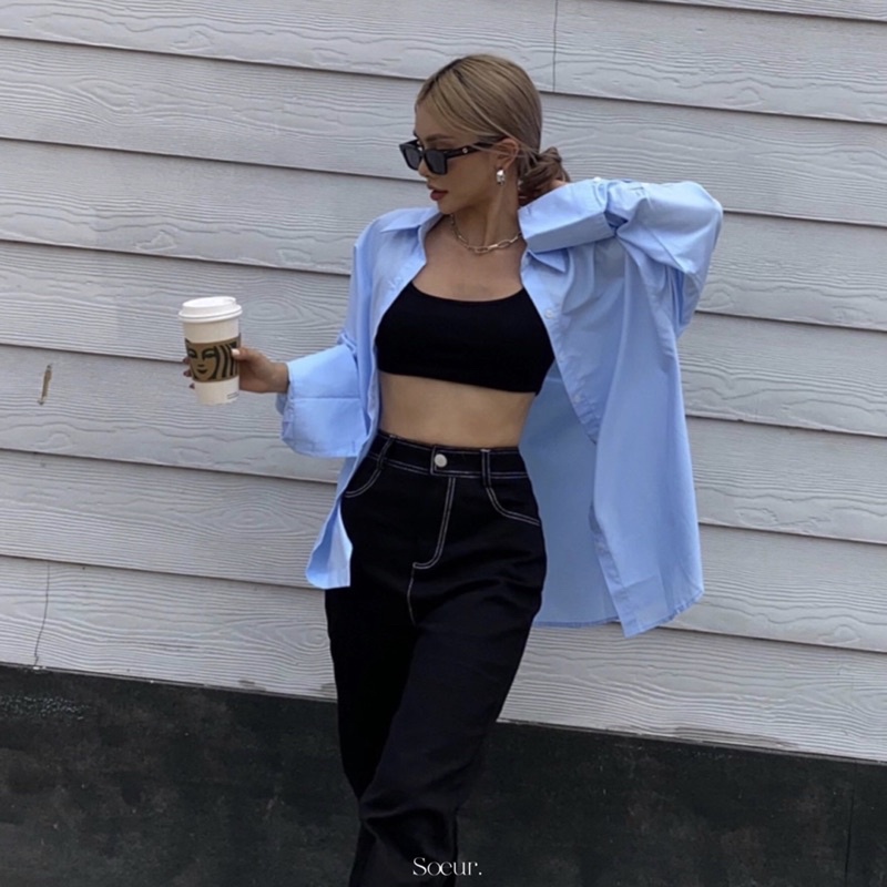 [Mã 44FASHIONSALE181 giảm 10K đơn 50K] ÁO BRA COTTON - SOEUR CLOE BRA