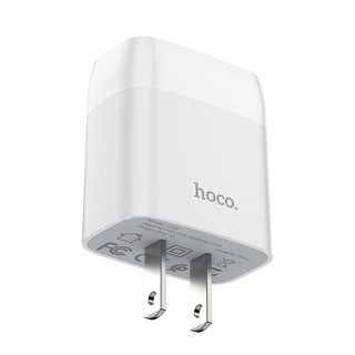 Củ sạc Hoco C72 cổng USB 2.1A, cóc sạc dùng cho iPhone / iPad / Android - Chính hãng