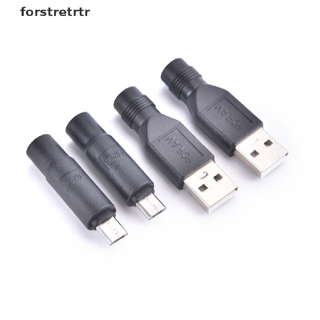 Đầu cắm điện Micro USB / USB 2.0 sang lỗ cắm DC 3.5 * 1.35 / 4.0 * 1.7 mm