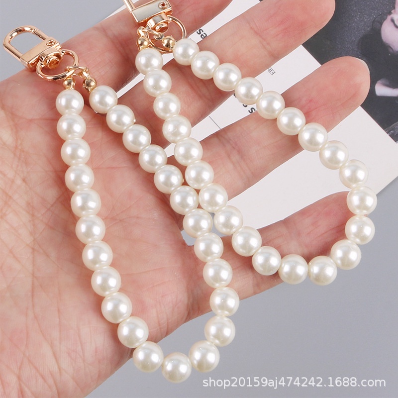 Móc Khóa Ngọc Trai Nhân Tạo Xinh Xắn