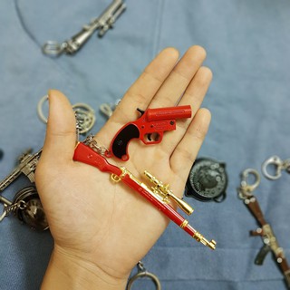 [ PUBG ] COMBO Móc Khóa Kar98 + Súng Thính Flare Gun