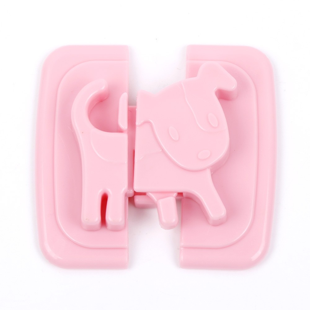 New Refrigerator Cartoon Shape Pick Cupboard Lock Baby Care Cabinet Safety