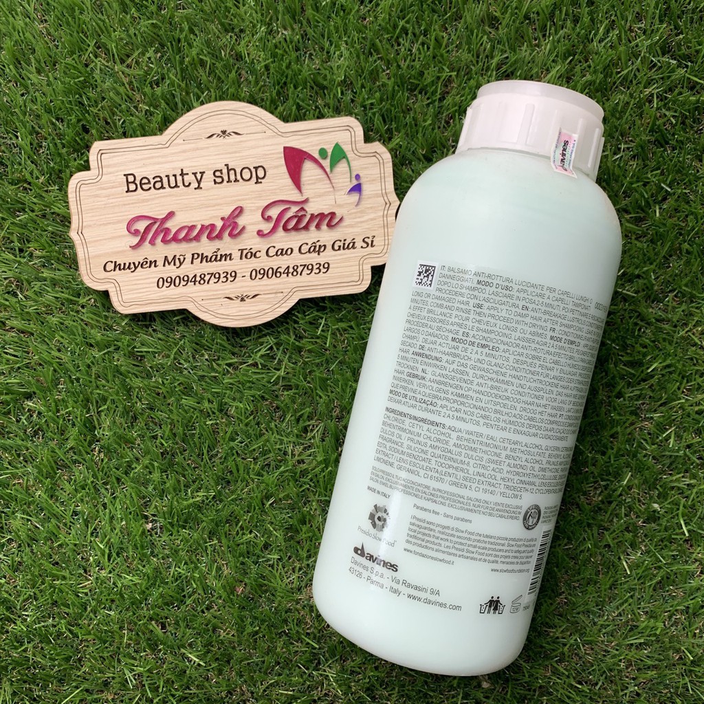 Dầu xả cho tóc gẩy chẻ ngọn Davines Melu Conditioner 1000ml