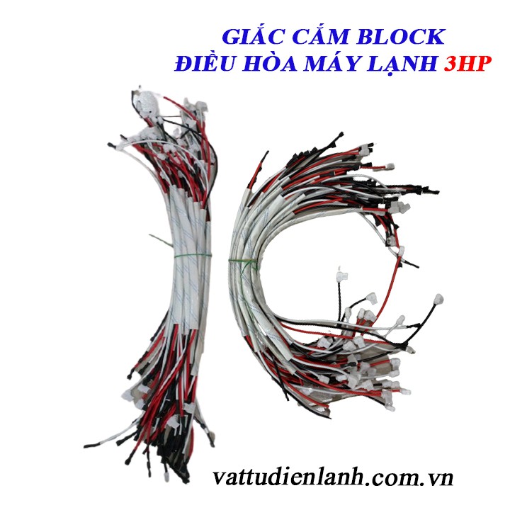 Bộ Dây giắc cắm Block điều hòa máy lạnh các loại - zắc nối lốc ĐH