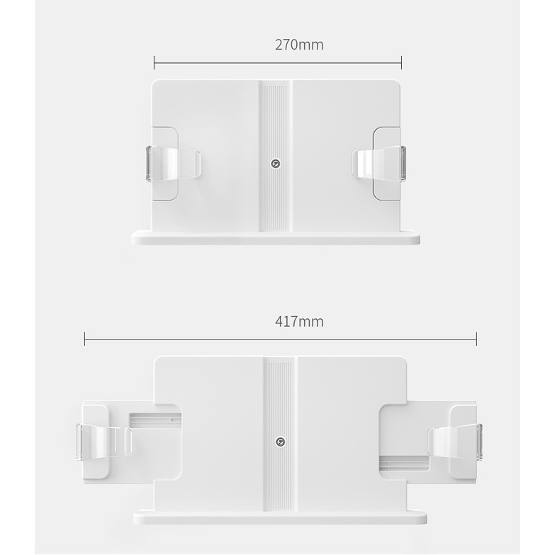 Kệ kê đọc sách hợp kim nhôm cao cấp để bàn , chân dạng chữ V độc đáo AP-7CB