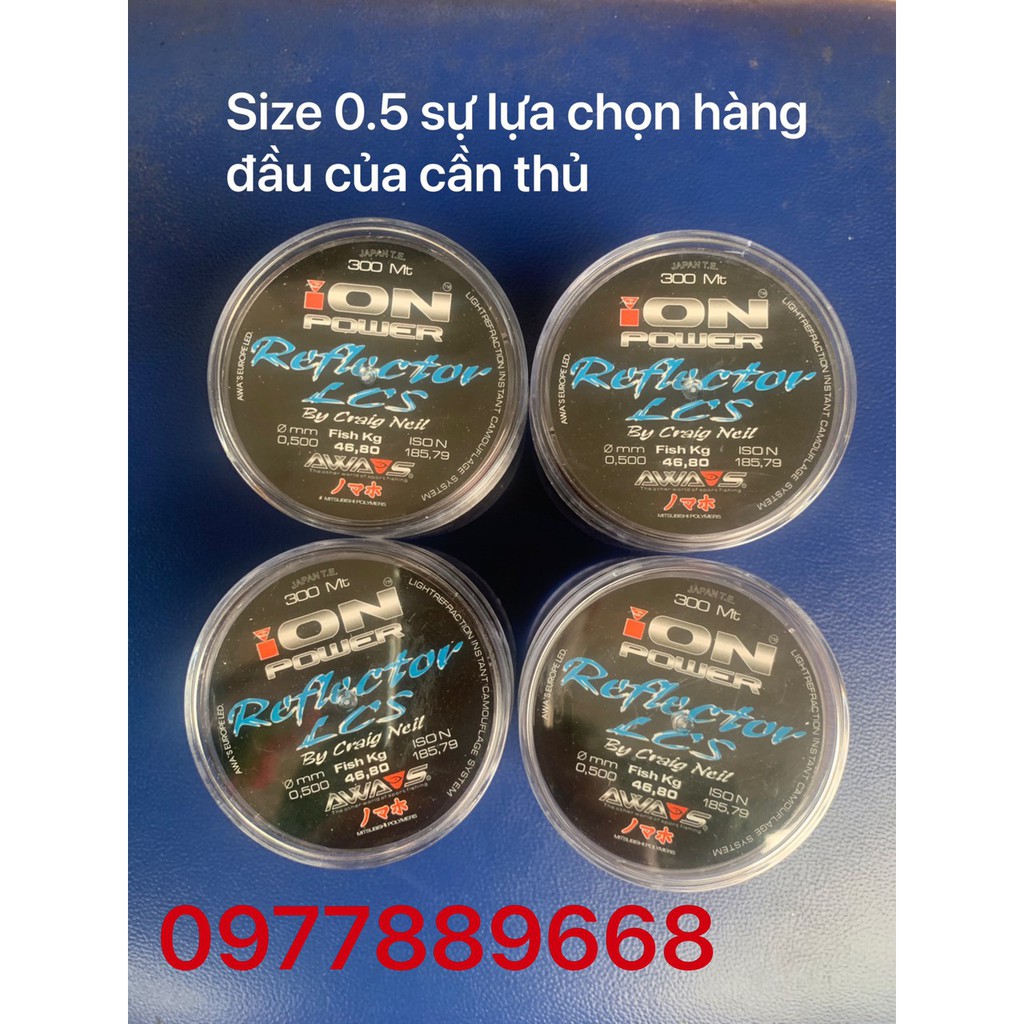 Cước ION 300m, tải cá 79kg