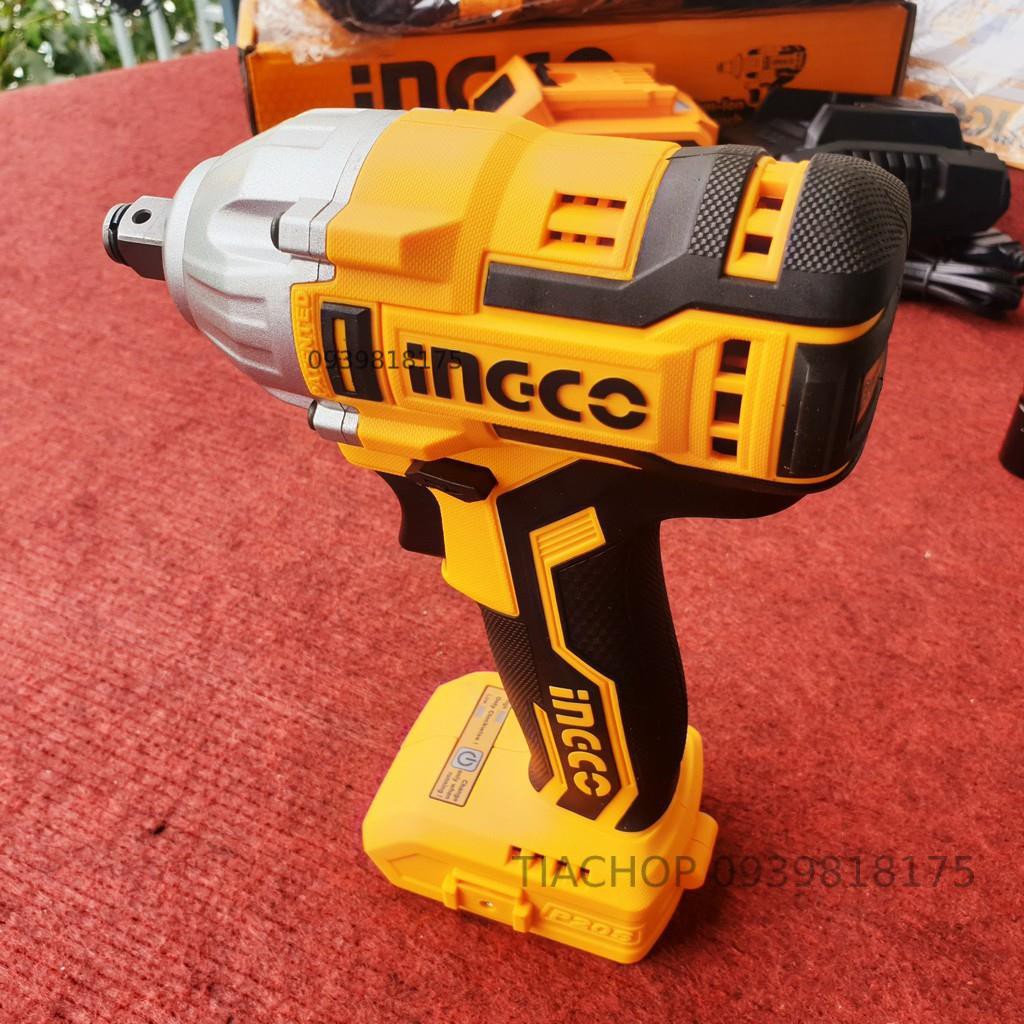 Máy siết bulong dùng pin không chổi than 20V INGCO CIWLI2001