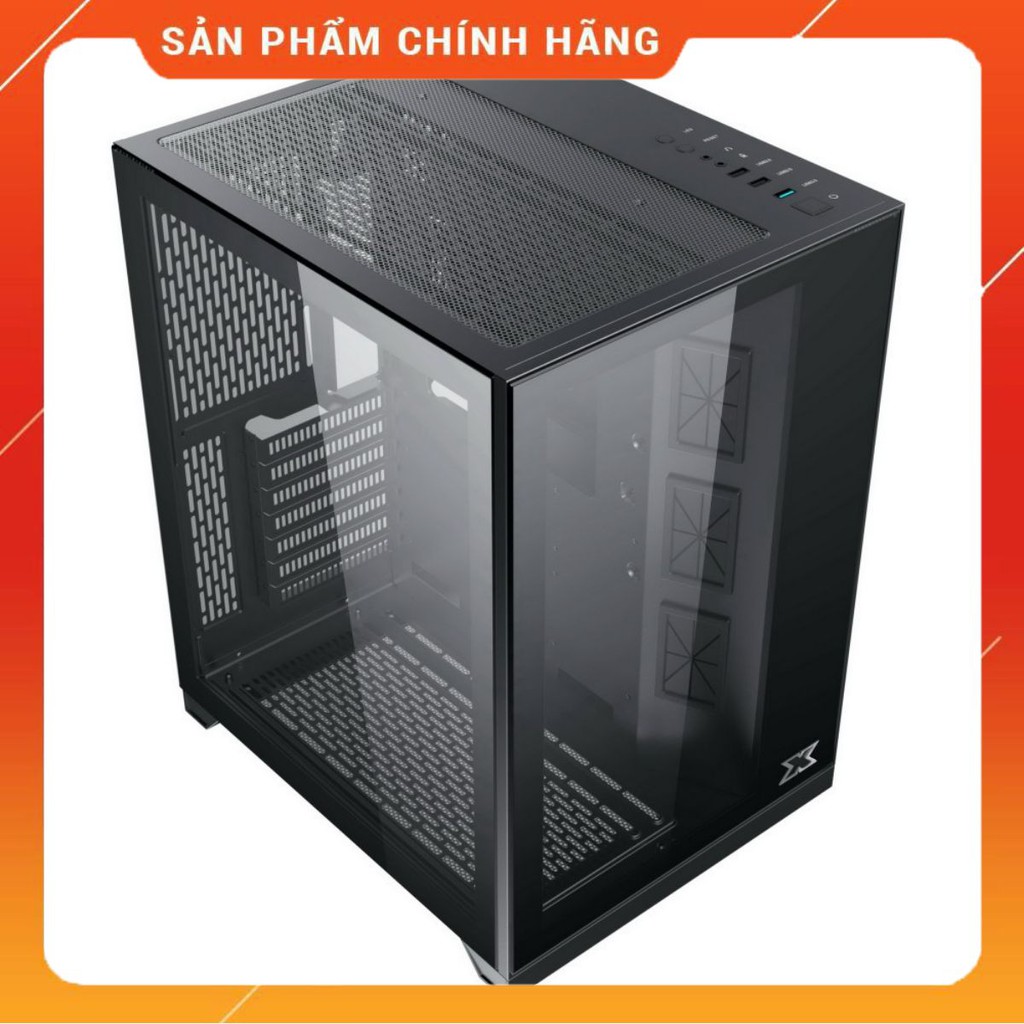 Vỏ Case Máy Tính XIGMATEK AQUARIUS S - BLACK (No Fan) - Chính hãng Mai Hoàng