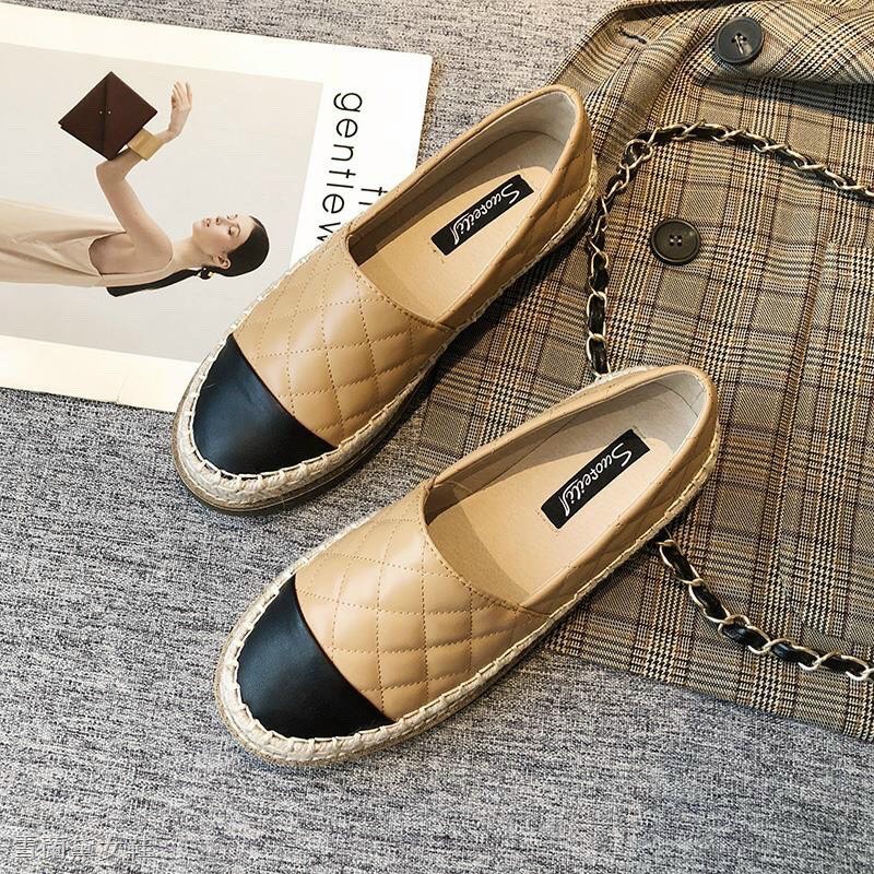 GIÀY SLIP ON DA MỊN TRẦN CHỈ ĐẾ VIỀN CÓI - 2P