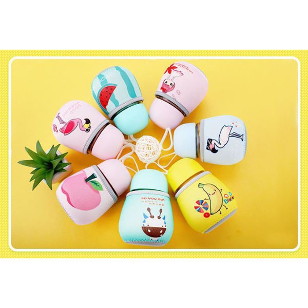 BÌNH THỦY TINH GIỮ NHIỆT CHO BÉ YÊU
