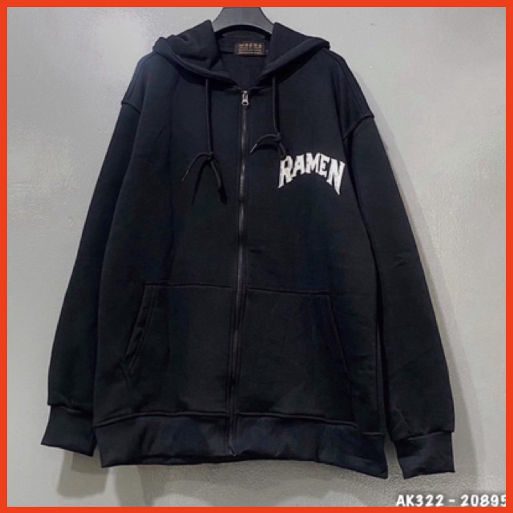 ✅𝐇𝐢̀𝐧𝐡 𝐓𝐡𝐚̣̂𝐭 𝟏𝟎𝟎%✅ 322 Áo Khoác Nỉ RAMEN Unisex Siêu Hottrend