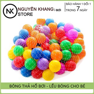 Set Bóng Nhựa Đồ Chơi Cho Bé, Bóng Nhựa Nhà Bóng, Hồ Bơi - An Toàn Cho Bé