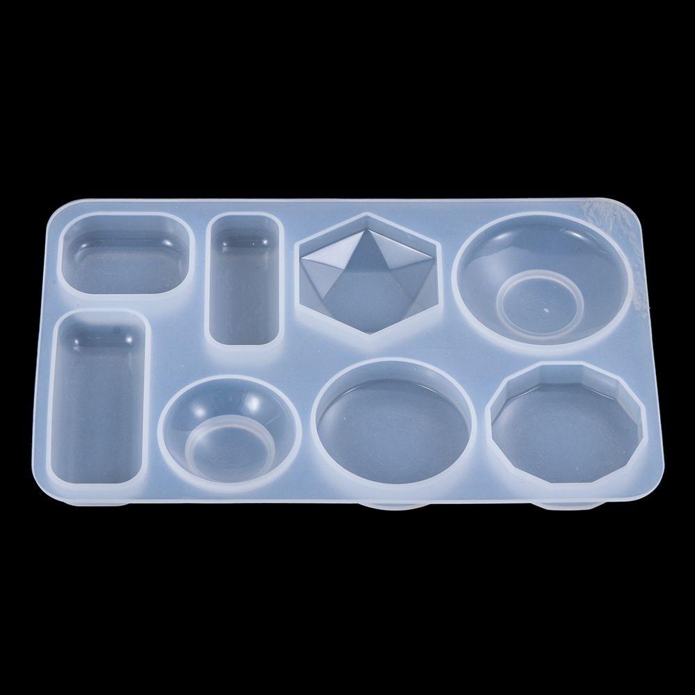 Khuôn Silicone Làm Mặt Vòng cổ Bằng Resin Trong Suốt