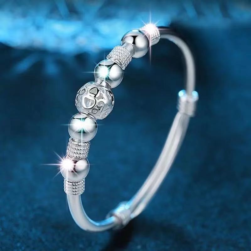 Vòng Đeo Tay Xỏ Hạt Có Thể Điều Chỉnh Thời Trang Dành Cho Nữ