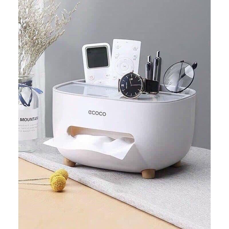 Kệ, hộp đựng giấy ăn, đồ đang năng cao cấp - Ecoco E2009