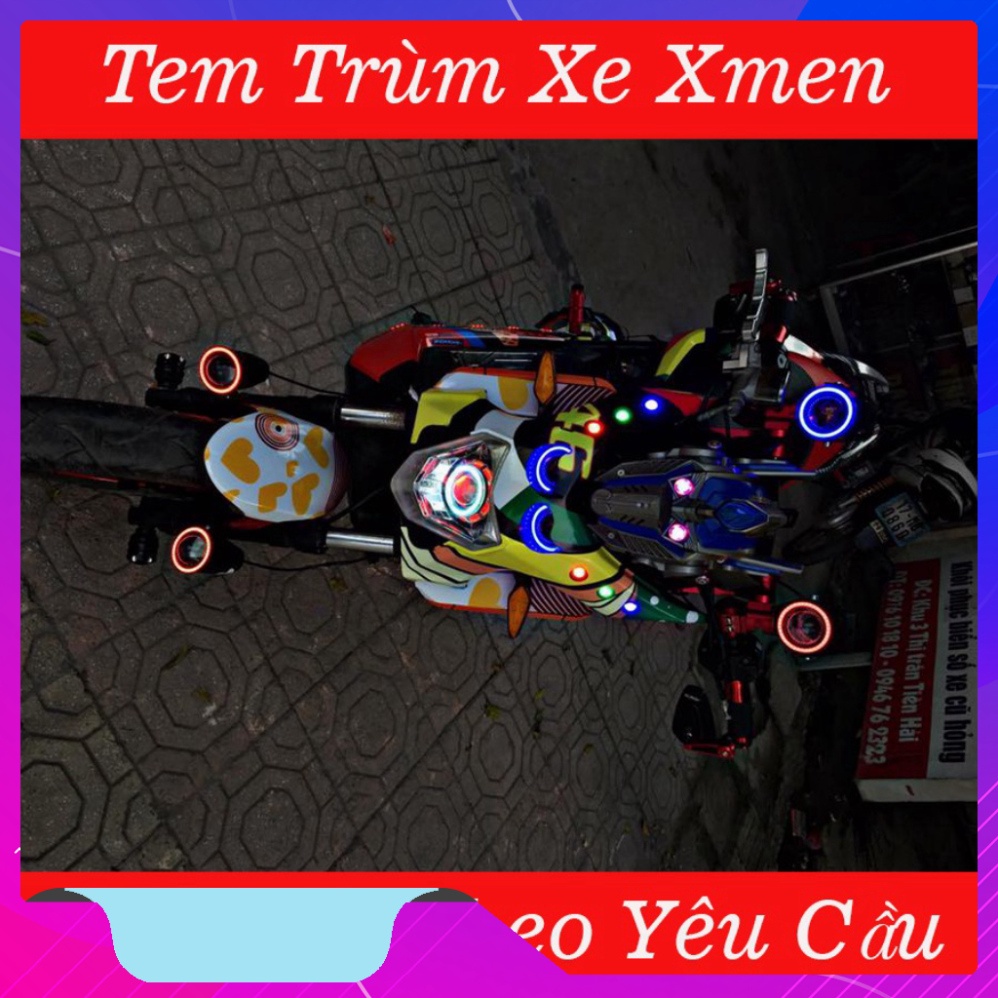Gía sốc Tem Trùm Xe Điện Xmen 7 mẹu ẹẹp