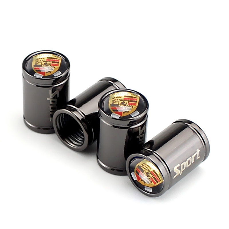 Bộ 4 Nắp Van Bánh Xe Hơi Porsche 911 718 Hộpster Cayman Panamera