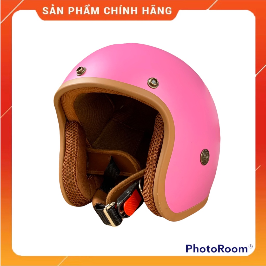 Mũ Bảo Hiểm 3/4 Denali - Nón Trơn Nam Nữ - Chính Hãng Bảo Hành 12 Tháng Lỗ Thông Gió