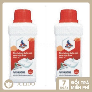 Chai tẩy đa năng: tẩy trắng bồn sứ, sen vòi, tẩy ố gạch men, cặn nước rỉ sét loại 500ml không mùi