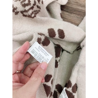 Áo len cổ sen dư xịn bé gái