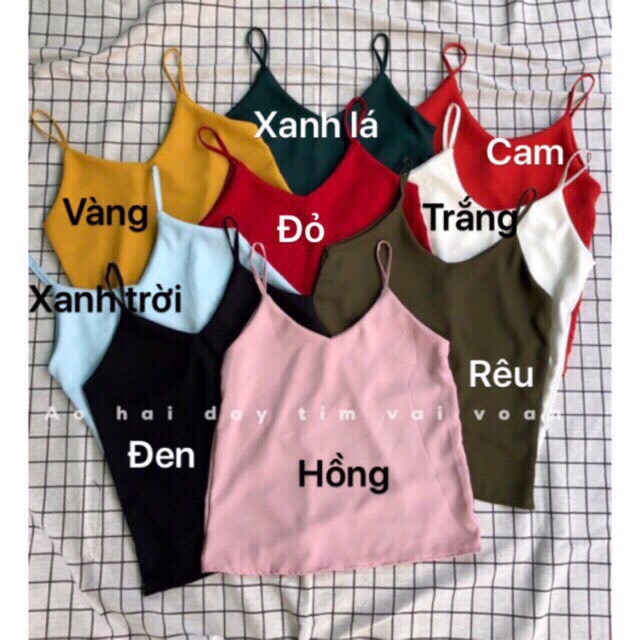 Áo voan trợ cổ v 2 dây | BigBuy360 - bigbuy360.vn