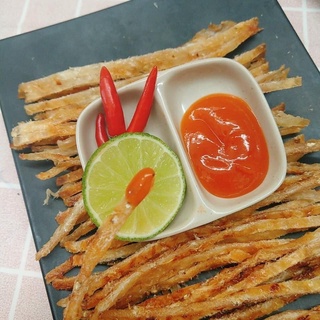 Khô Cá Thiều Que Tẩm Vị Đóng ( Hũ 200gr)
