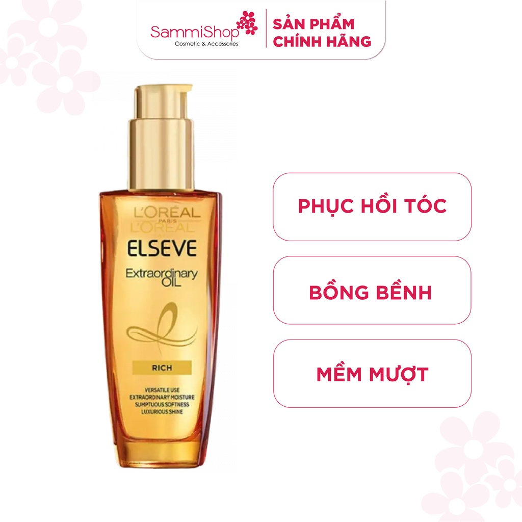 Dầu dưỡng tóc Loreal Elsseve Extraordinary Oil 100ml