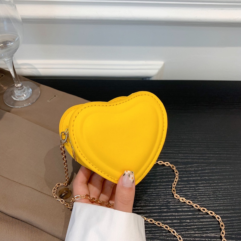 Túi đeo vai IELGY hình trái tim nhỏ xinh phong cách thời trang cho nữ