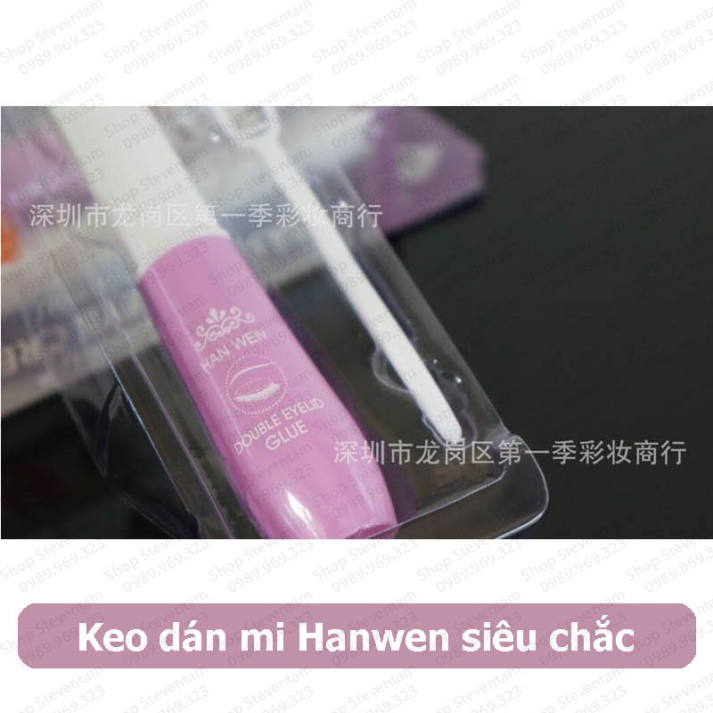 Keo dán mí và mi giả HanWen siêu chắc không kích ứng